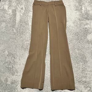 BOSCH Slacks Pants Womens 34 (28x30.5) Brown Performance Straight Leg